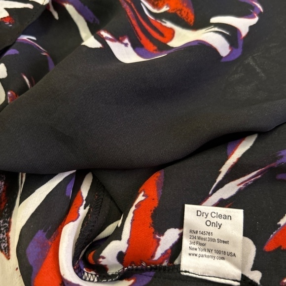 PARKER Floral Off Shoulder Blouse size Small - Picture 6 of 9